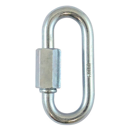 This is an image showing TIMCO Quick Repair Links - Zinc - 6mm - 10 Pieces Plain Bag available from T.H Wiggans Ironmongery in Kendal, quick delivery at discounted prices.