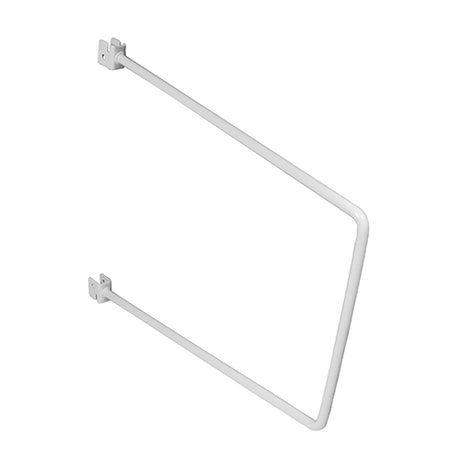 This is an image showing TIMCO Twin Slot Flexible Bookend - White - 200mm - 1 Each Bag available from T.H Wiggans Ironmongery in Kendal, quick delivery at discounted prices.