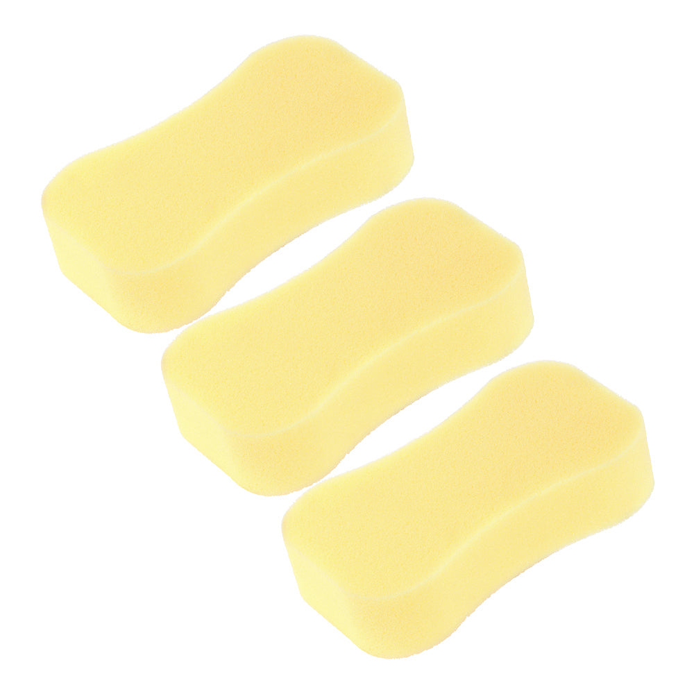 This is an image showing TIMCO Pack of Jumbo Sponges - 3pcs - 3 Pieces Bag available from T.H Wiggans Ironmongery in Kendal, quick delivery at discounted prices.
