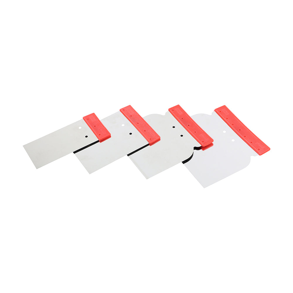 This is an image showing TIMCO Surface Preparation Filling Knives Set - 4pcs - 4 Pieces Bag available from T.H Wiggans Ironmongery in Kendal, quick delivery at discounted prices.