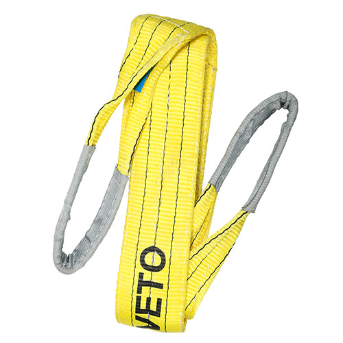 This is an image showing TIMCO Lifting Sling 3000kg / 3 Tonnes - 2m x 90mm - 1 Each Bag available from T.H Wiggans Ironmongery in Kendal, quick delivery at discounted prices.