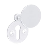 This is an image showing TIMCO Covered Escutcheon - Satin Anodised Aluminium - 38mm - 2 Pieces Bag available from T.H Wiggans Ironmongery in Kendal, quick delivery at discounted prices.