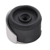 This is an image showing TIMCO Round Door Stop - Satin Anodised Aluminium - 38mm - 1 Each TIMpac available from T.H Wiggans Ironmongery in Kendal, quick delivery at discounted prices.