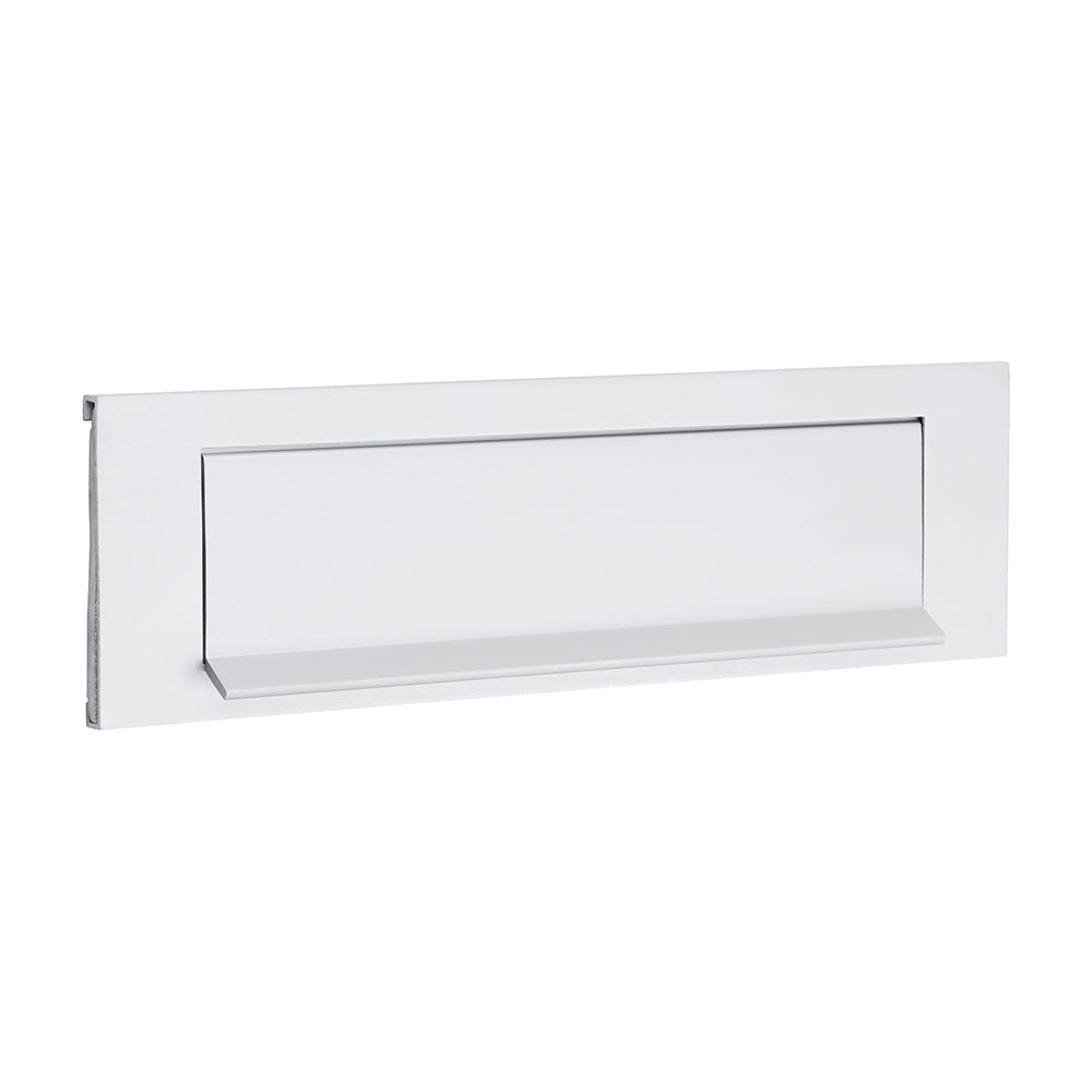 This is an image showing TIMCO Letter Plate - Satin Anodised Aluminium - 254 x 76 - 1 Each TIMbag available from T.H Wiggans Ironmongery in Kendal, quick delivery at discounted prices.