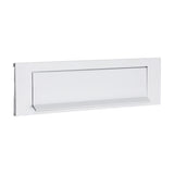 This is an image showing TIMCO Letter Plate - Satin Anodised Aluminium - 254 x 76 - 1 Each TIMbag available from T.H Wiggans Ironmongery in Kendal, quick delivery at discounted prices.