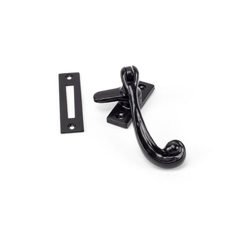 This is an image showing From The Anvil - Black Rosehead Fastener available from T.H Wiggans Architectural Ironmongery in Kendal, quick delivery and discounted prices