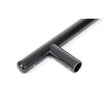 This is an image of From The Anvil - Black 800mm Pull Handle available to order from T.H Wiggans Architectural Ironmongery in Kendal, quick delivery and discounted prices.