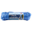 This is an image showing TIMCO Wagon Rope - Blue Polypropylene - 9mm x 27m - 1 Each Unit available from T.H Wiggans Ironmongery in Kendal, quick delivery at discounted prices.
