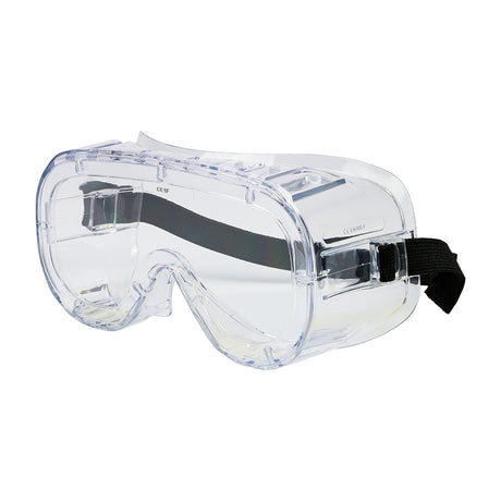 This is an image showing TIMCO Standard Safety Goggles - Clear - One Size - 1 Each Bag available from T.H Wiggans Ironmongery in Kendal, quick delivery at discounted prices.