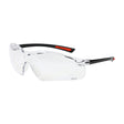 This is an image showing TIMCO Slimfit Safety Glasses - Clear - One Size - 1 Each Bag available from T.H Wiggans Ironmongery in Kendal, quick delivery at discounted prices.