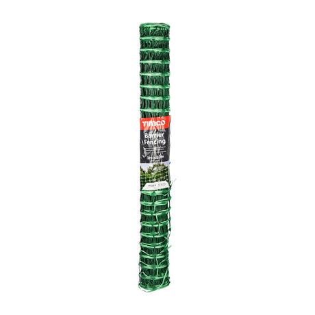 This is an image showing TIMCO Barrier Fencing - Green - 1m x 50m - 1 Each Bag available from T.H Wiggans Ironmongery in Kendal, quick delivery at discounted prices.