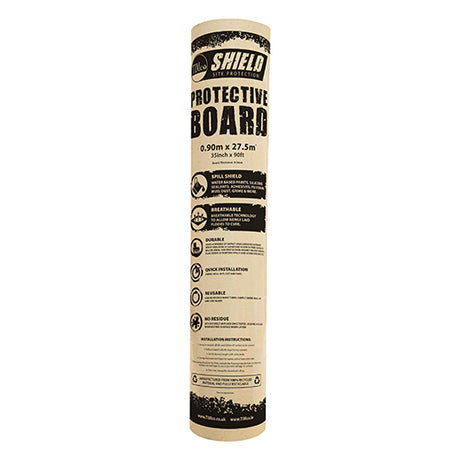 This is an image showing TIMCO Protective Board - 0.90 x 27.5m - 1 Each Roll available from T.H Wiggans Ironmongery in Kendal, quick delivery at discounted prices.