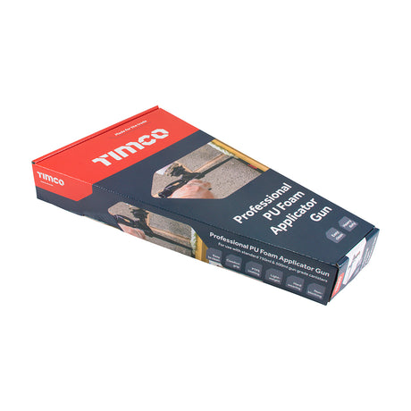 This is an image showing TIMCO Professional PU Foam Applicator Gun - 750ml & 500ml - 1 Each Box available from T.H Wiggans Ironmongery in Kendal, quick delivery at discounted prices.