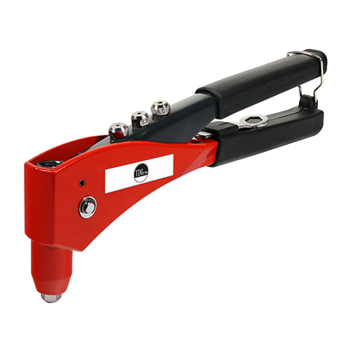 This is an image showing TIMCO Hand Riveter - Rivets 3.0/3.2/4.0/4.8 - 1 Each Box available from T.H Wiggans Ironmongery in Kendal, quick delivery at discounted prices.