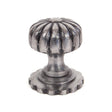 This is an image showing From The Anvil - Natural Smooth Flower Cabinet Knob - Small available from T.H Wiggans Architectural Ironmongery in Kendal, quick delivery and discounted prices