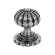 This is an image showing From The Anvil - Natural Smooth Flower Cabinet Knob - Large available from T.H Wiggans Architectural Ironmongery in Kendal, quick delivery and discounted prices