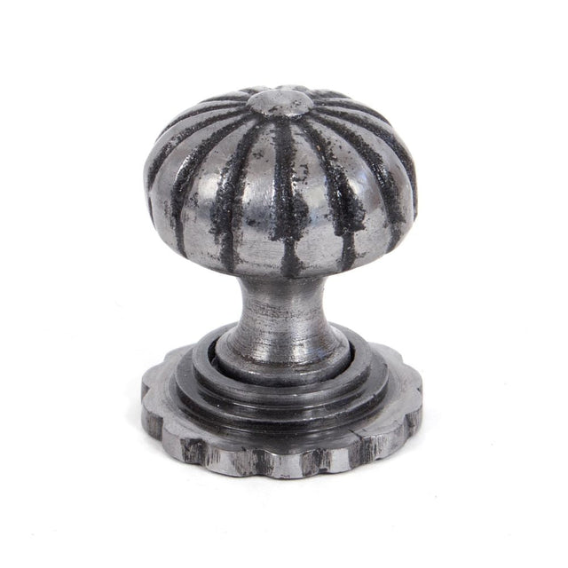 This is an image showing From The Anvil - Natural Smooth Flower Cabinet Knob - Large available from T.H Wiggans Architectural Ironmongery in Kendal, quick delivery and discounted prices