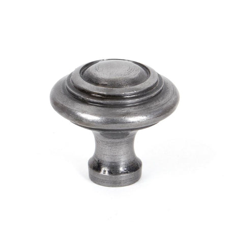 This is an image showing From The Anvil - Natural Smooth Ringed Cabinet Knob - Large available from T.H Wiggans Architectural Ironmongery in Kendal, quick delivery and discounted prices