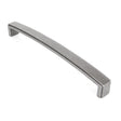 This is an image showing From The Anvil - Natural Smooth 9" Ribbed Pull Handle available from T.H Wiggans Architectural Ironmongery in Kendal, quick delivery and discounted prices