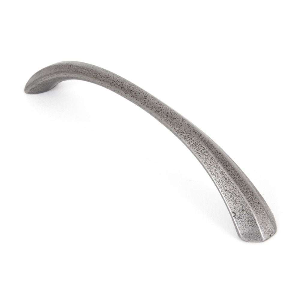 This is an image showing From The Anvil - Natural Smooth 5" Shell Pull Handle available from T.H Wiggans Architectural Ironmongery in Kendal, quick delivery and discounted prices