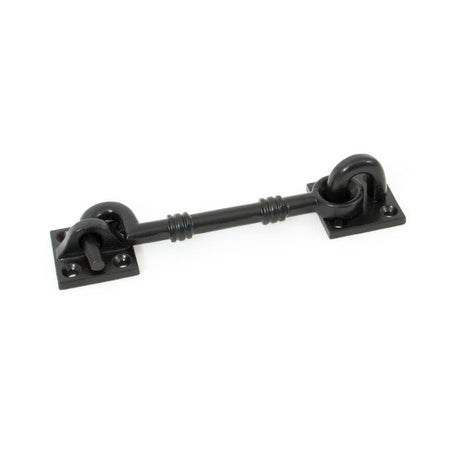 This is an image showing From The Anvil - Black 5" Cabin Hook available from T.H Wiggans Architectural Ironmongery in Kendal, quick delivery and discounted prices