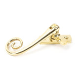 This is an image showing From The Anvil - Polished Brass Monkeytail Fastener available from T.H Wiggans Architectural Ironmongery in Kendal, quick delivery and discounted prices