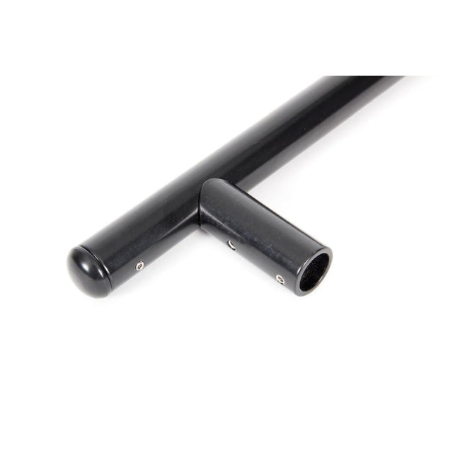 This is an image of From The Anvil - Black 1800mm Pull Handle available to order from T.H Wiggans Architectural Ironmongery in Kendal, quick delivery and discounted prices.