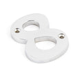 This is an image of From The Anvil - Polished Chrome Numeral 8 available to order from T.H Wiggans Architectural Ironmongery in Kendal, quick delivery and discounted prices.