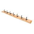 This is an image showing From The Anvil - Timber Stable Coat Rack available from T.H Wiggans Architectural Ironmongery in Kendal, quick delivery and discounted prices