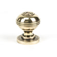 This is an image showing From The Anvil - Aged Brass Prestbury Cabinet Knob 32mm available from T.H Wiggans Architectural Ironmongery in Kendal, quick delivery and discounted prices