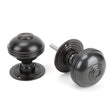 This is an image of From The Anvil - Aged Bronze 63mm Prestbury Mortice/Rim Knob Set available to order from T.H Wiggans Architectural Ironmongery in Kendal, quick delivery and discounted prices.