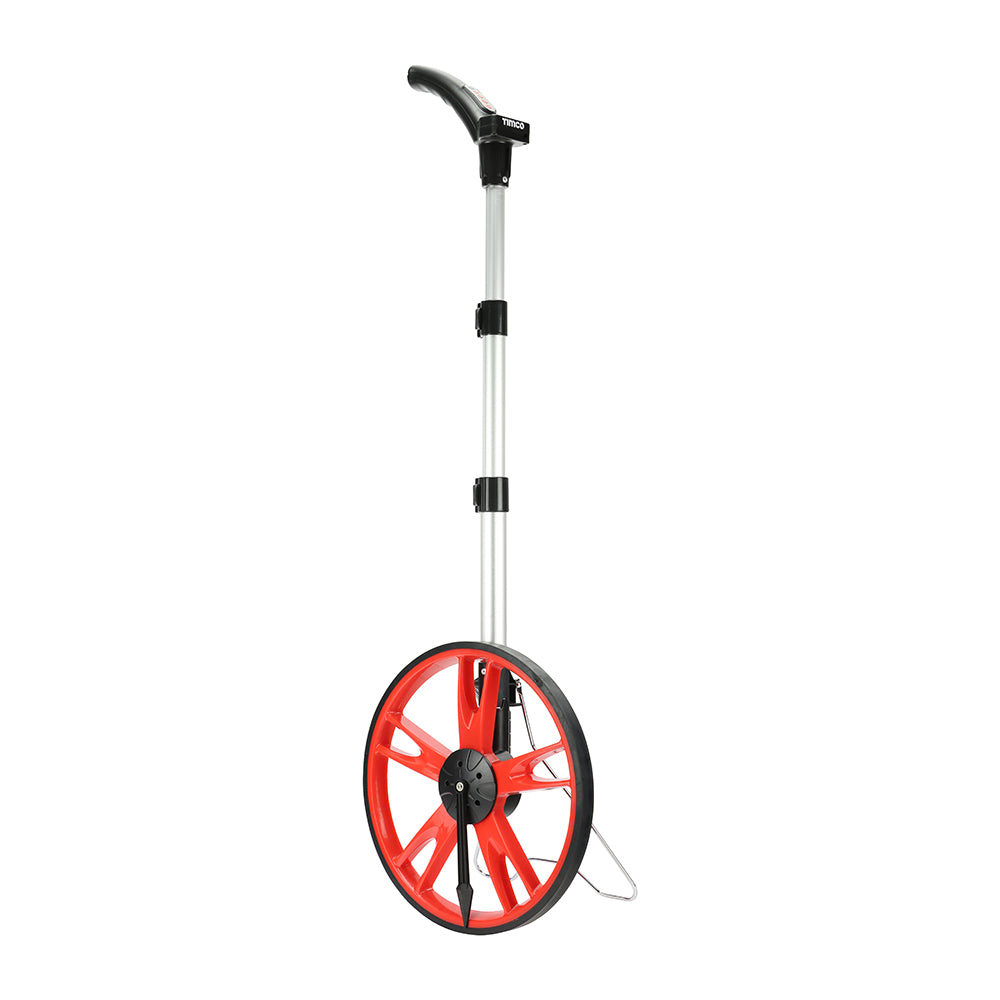 This is an image showing TIMCO Measuring Wheel - Digital - Up to 100,000m - 1 Each Box available from T.H Wiggans Ironmongery in Kendal, quick delivery at discounted prices.