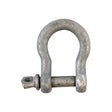 This is an image showing TIMCO Bow Shackles - Hot Dipped Galvanised - 8mm - 20 Pieces Plain Bag available from T.H Wiggans Ironmongery in Kendal, quick delivery at discounted prices.