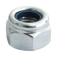 This is an image showing TIMCO Nylon Nuts - Type P - Zinc - M8 - 300 Pieces TIMbag available from T.H Wiggans Ironmongery in Kendal, quick delivery at discounted prices.