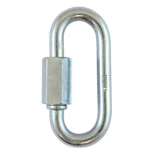 This is an image showing TIMCO Quick Repair Links - Zinc - 8mm - 5 Pieces TIMpac available from T.H Wiggans Ironmongery in Kendal, quick delivery at discounted prices.
