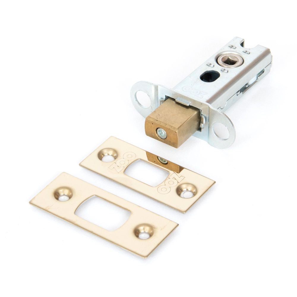This is an image showing From The Anvil - PVD 2?" Heavy Duty Tubular Deadbolt available from T.H Wiggans Architectural Ironmongery in Kendal, quick delivery and discounted prices