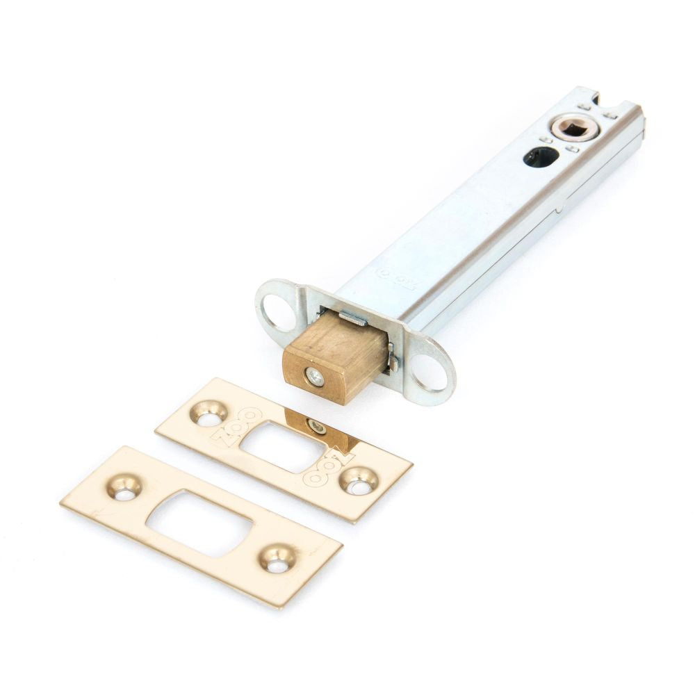 This is an image showing From The Anvil - PVD 5" Heavy Duty Tubular Deadbolt available from T.H Wiggans Architectural Ironmongery in Kendal, quick delivery and discounted prices