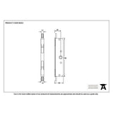This is an image showing From The Anvil - Excal - Claw Gearbox 25mm Backset available from T.H Wiggans Architectural Ironmongery in Kendal, quick delivery and discounted prices
