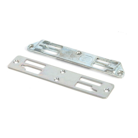 This is an image showing From The Anvil - BZP Excal - Raised Centre Keep available from T.H Wiggans Architectural Ironmongery in Kendal, quick delivery and discounted prices