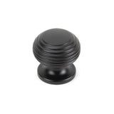 This is an image showing From The Anvil - Aged Bronze Beehive Cabinet Knob 30mm available from T.H Wiggans Architectural Ironmongery in Kendal, quick delivery and discounted prices