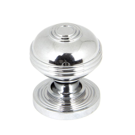 This is an image showing From The Anvil - Polished Chrome Prestbury Cabinet Knob 32mm available from T.H Wiggans Architectural Ironmongery in Kendal, quick delivery and discounted prices