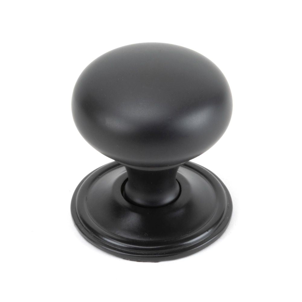 This is an image showing From The Anvil - Aged Bronze Mushroom Cabinet Knob 38mm available from T.H Wiggans Architectural Ironmongery in Kendal, quick delivery and discounted prices