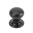 This is an image showing From The Anvil - Aged Bronze Mushroom Cabinet Knob 32mm available from T.H Wiggans Architectural Ironmongery in Kendal, quick delivery and discounted prices
