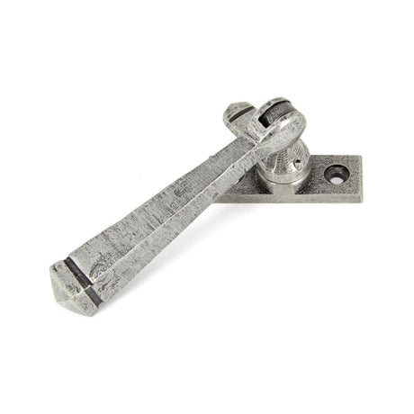 This is an image showing From The Anvil - Pewter Locking Avon Fastener available from T.H Wiggans Architectural Ironmongery in Kendal, quick delivery and discounted prices