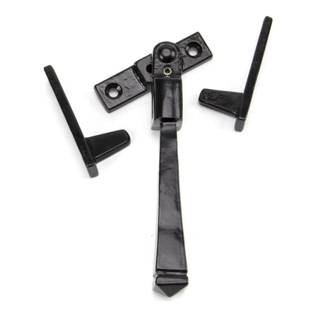 This is an image showing From The Anvil - Black Night-Vent Locking Avon Fastener available from T.H Wiggans Architectural Ironmongery in Kendal, quick delivery and discounted prices