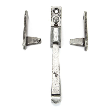 This is an image showing From The Anvil - Pewter Night-Vent Locking Avon Fastener available from T.H Wiggans Architectural Ironmongery in Kendal, quick delivery and discounted prices