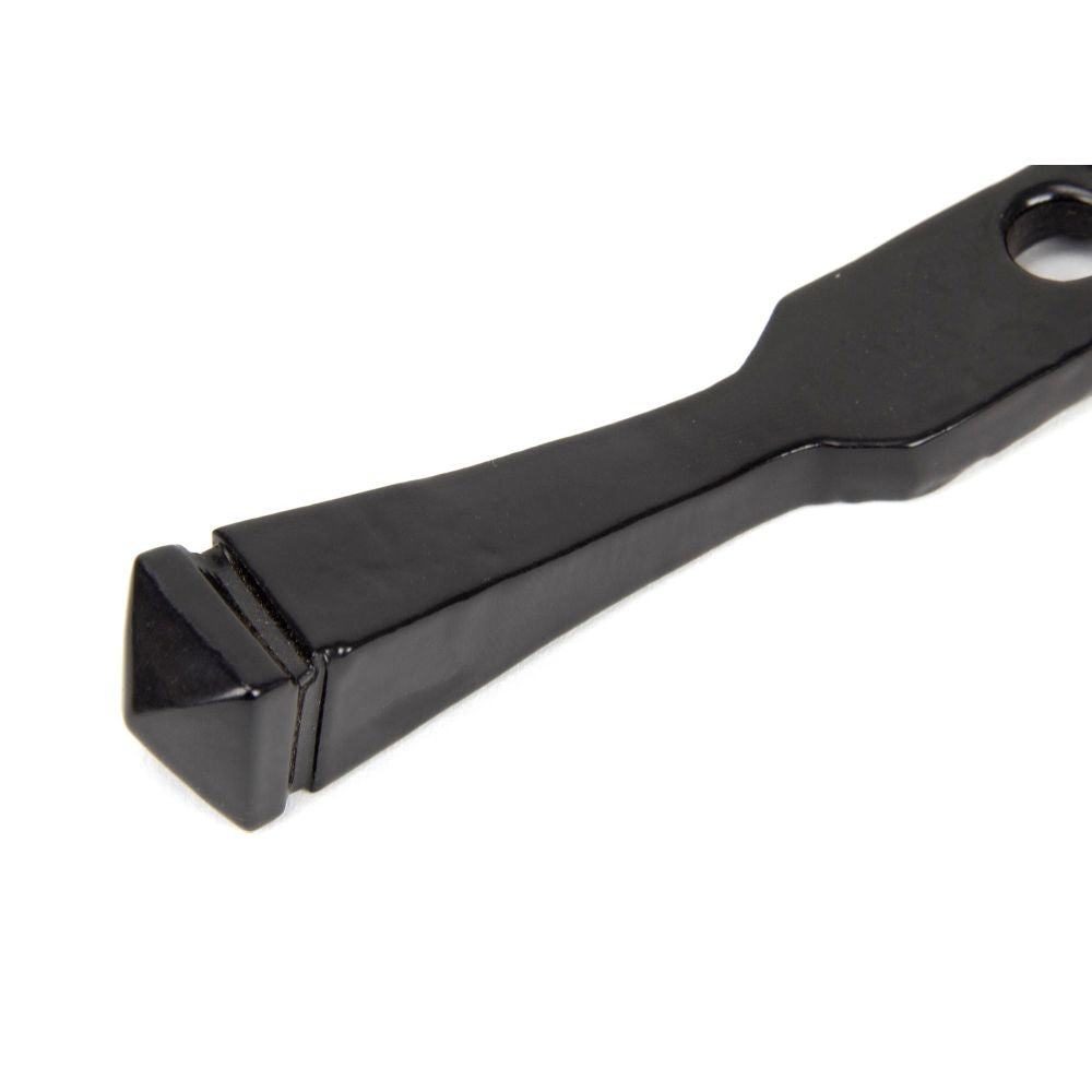 This is an image showing From The Anvil - Black 12" Avon Stay available from T.H Wiggans Architectural Ironmongery in Kendal, quick delivery and discounted prices