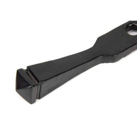 This is an image showing From The Anvil - Black 12" Avon Stay available from T.H Wiggans Architectural Ironmongery in Kendal, quick delivery and discounted prices