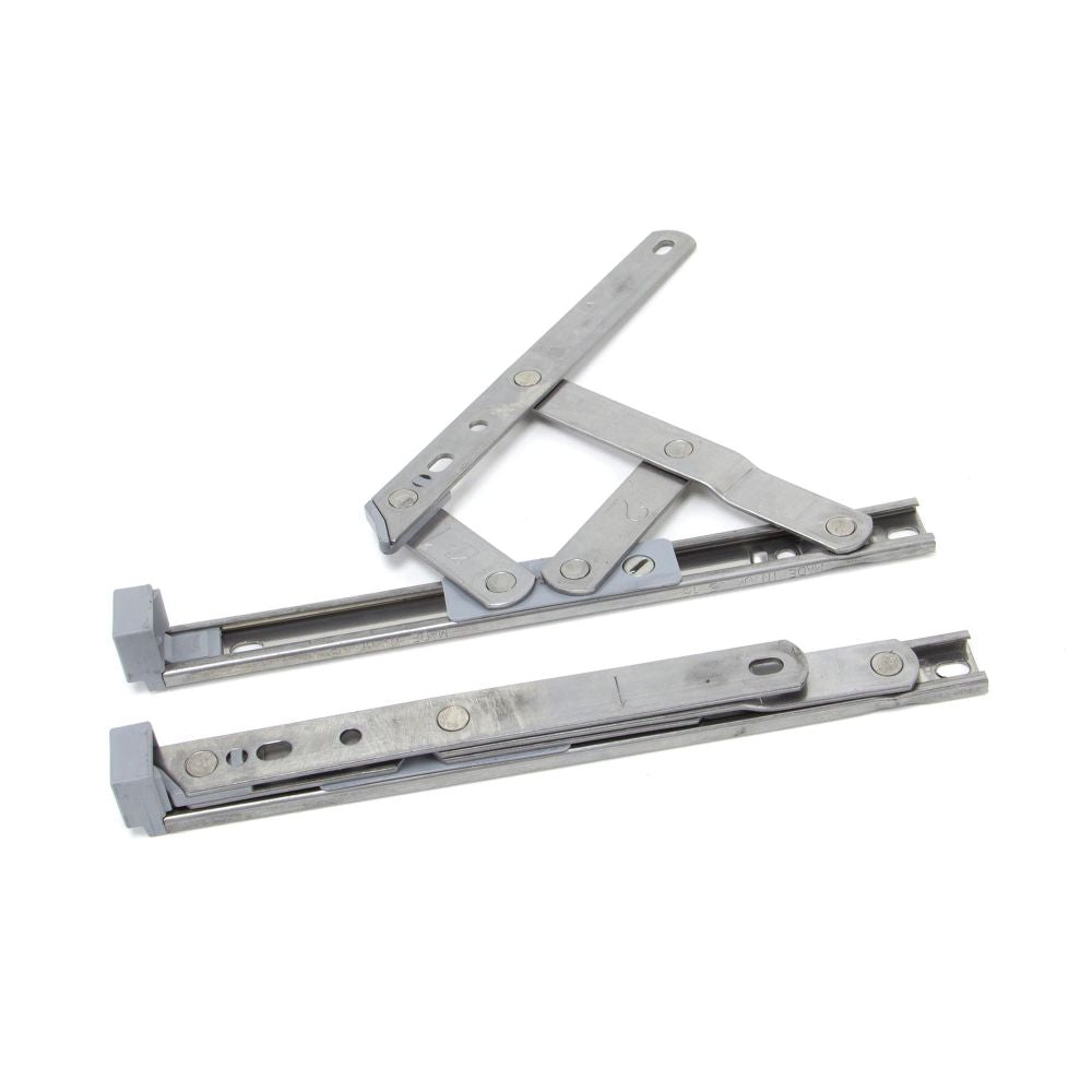 This is an image showing From The Anvil - SS 8" Defender Friction Hinge - Top hung available from T.H Wiggans Architectural Ironmongery, quick delivery and discounted prices