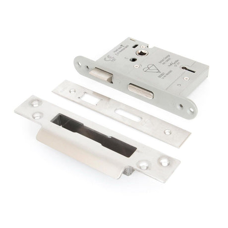 This is an image showing From The Anvil - SSS 3" 5 Lever Heavy Duty BS Sash Lock available from T.H Wiggans Architectural Ironmongery in Kendal, quick delivery and discounted prices